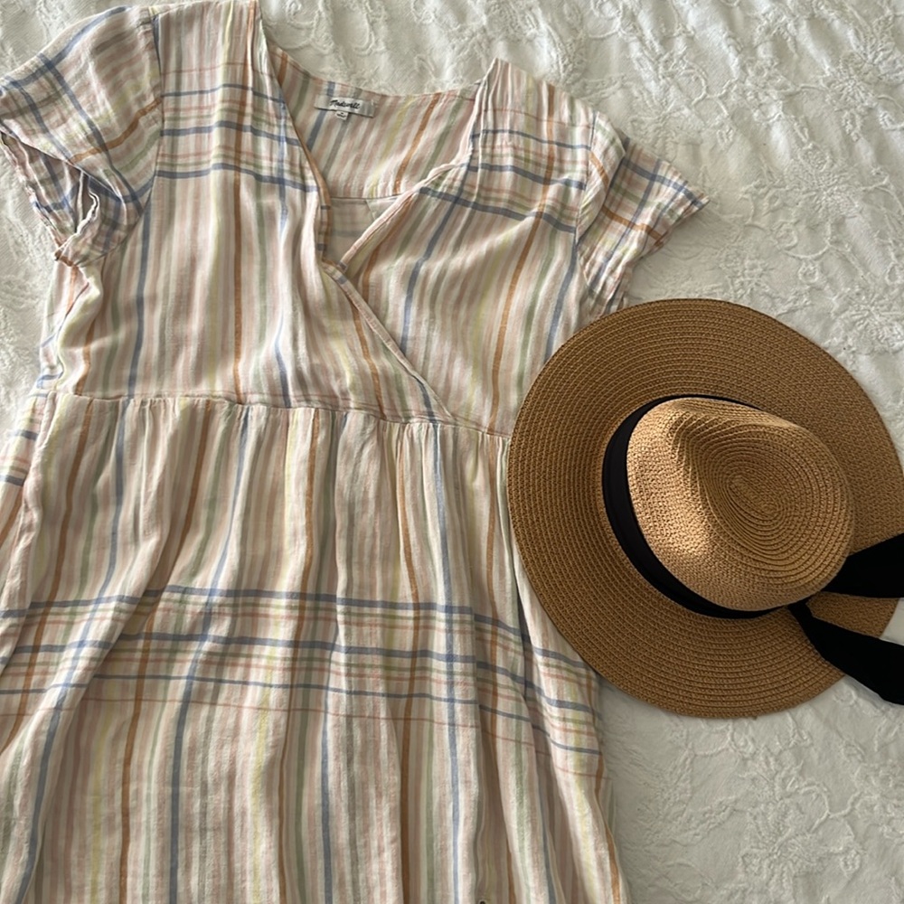 Madewell multistripe Clara dress